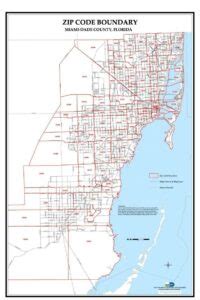 Updated Miami ZIP Code List and Map Bklyn Designs
