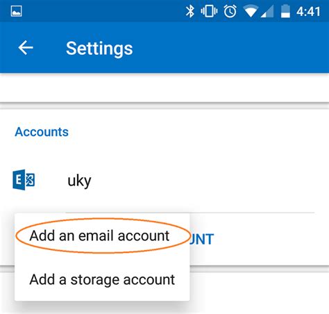 Updating the Outlook app for Android to work with Office 365 English