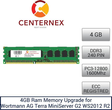 Upgrade memory for Tarox MiniServer