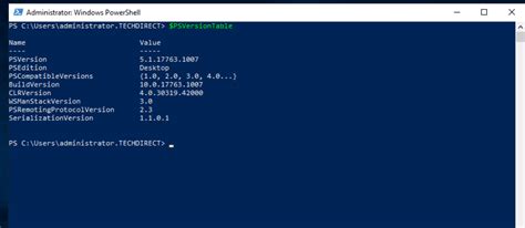 Upgrade powershell version to 7. x from the command line using a single one-...