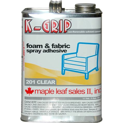 Upholstery adhesive spray. .  ...