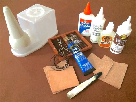Upholstery glue for leather.  Learn the best glues, application method...
