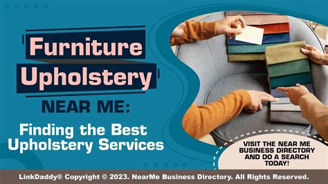Upholstery services near me. Things To Know About Upholstery services near me. 