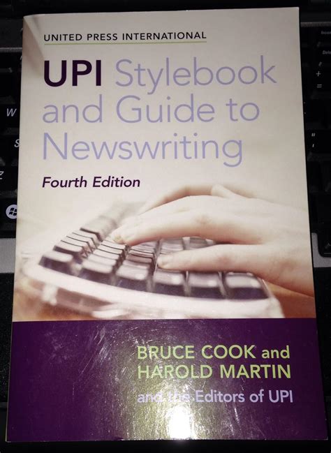 Upi style book and guide to newswriting. - The masorah of biblia hebraica stuttgartensia introduction and annotated glossary.