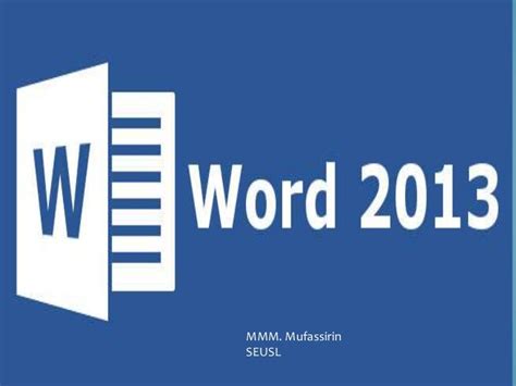 Upload MS Word 2013 web site