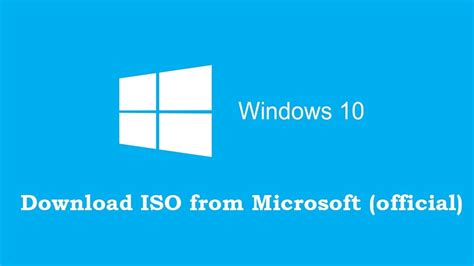 Upload microsoft win 10 official