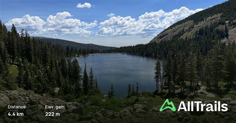 Upper Chinns Reservoir Topo Map in Clear Creek County, Colorado