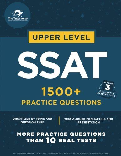 Full Download Upper Level Ssat 1500 Practice Questions By The Tutorverse
