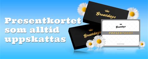 Upplevelser presentkort