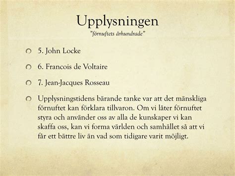 Upplysningen f&ouml;r&auml;ndrade v&aring;r syn p&aring; v&auml;rlden - Historia Nu