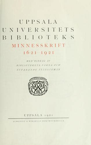 Uppsala universitets biblioteks minnesskrift 1621 1921, med bidrag av bibliotekets forna och nuvarande tjänstemän. - Manual de entrenamiento de vectric aspire.