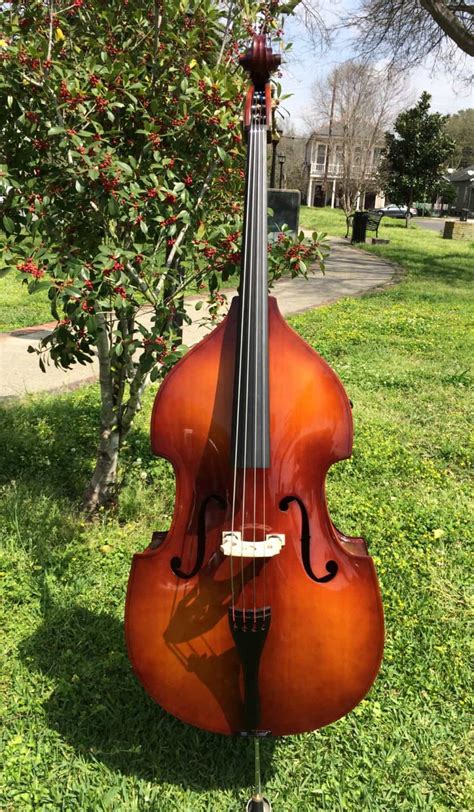 Upright bass for sale. Introduction to bluegrass bass. The bass player has an important but often underappreciated role in bluegrass music. They provide the rhythm and drive the band, supporting the other instruments and vocalists. They knits together the rhythm and supports whoever is soloing or singing lead. The bass is truly the “heart” of a bluegrass band. 