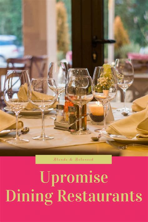 The 2.5% cash back rewards at Upromise® restaurants is offered by the Upromise® Dining program administered by Rewards Network Establishment Services Inc. and can be earned when you make a qualified dine at a Upromise Dining participating restaurant in accordance with the Upromise Dining Terms and Conditions and restaurant restrictions, as applicable.. 