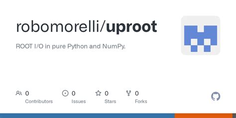 Uproot python.  Uproot is a library for reading and writing ROOT files in pure...