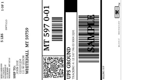 Ups Labels Free Download Modern order Ups Labels Acilmalumat Examples
