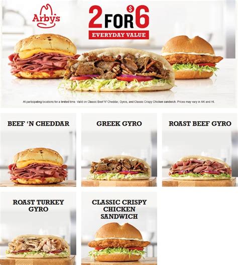 Arby's happy sale hour