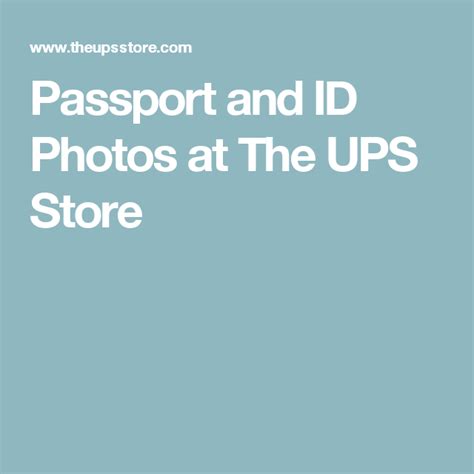 Ups store passport. Things To Know About Ups store passport. 