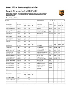 Ups supplies order. UPS Customer Service SMS Program Terms and Conditions. UPS Supply Chain Solutions ... 