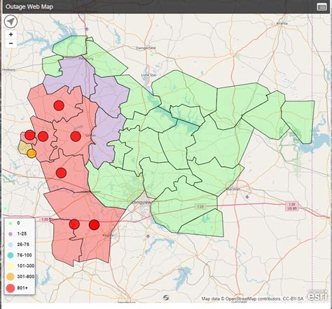 Upshur rural electric outage map. KETK has compiled a list of counties with power outages from ONCOR and SWEPCO’s power outage maps, as well as several electric co-ops. ... Upshur Rural Electric Co-Op – 44,161 Wood County ... 