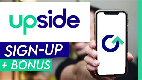 Get the Upside app. Download today and unlock your earning potential. Invite a friend to earn more. When you share your personal referral code with a new Upside user, you'll each earn a bonus the first time they buy gas, and you'll earn a bonus for every gallon of gas they buy in the future.