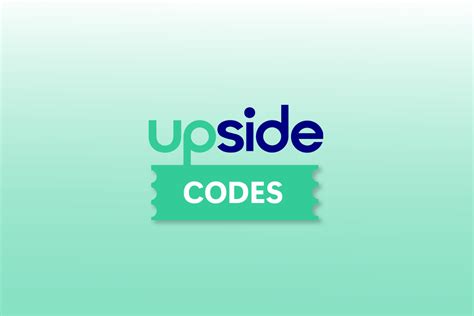 Upside codes. Things To Know About Upside codes. 