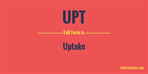 Upt meaning. UPT Tax Abbreviation. What is UPT meaning in Tax? 1 meaning of UPT abbreviation related to Tax: Vote. 1. Vote. UPT. Upper-tier Partnership. 