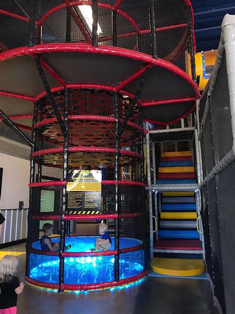 10:00 am - 8:00 pm. Play Hours (All Ages) UPTOWN JUNGLE FUN PARK Pricing and Hours for Uptown Jungle Fun Park Sandy UT Trampoline Park Indoor Playground. Tons of Fun Indoor Activities for Kids Like Rock/Wall Climbing Giant Slide Obstacle Course Zip Line Ninja Course Ball Blaster Arena and More..