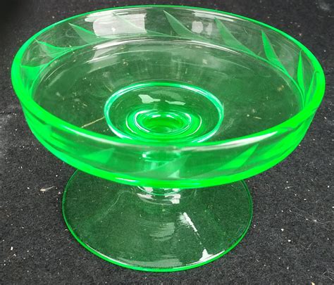 Viking Glass Covered Candy Dishes $34+ Each from VintageGlassGuru on Etsy. Color. The classic colors produced in 1951 were evergreen, amber, ebony, cobalt blue, sky blue, and ruby. ... Viking Epic Vaseline Glass Uranium Hexagon Base …. Uranium glass candy dish