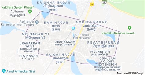 Urapakkam district.  Urapakkam.  The Urapakkam Census Town has population ...