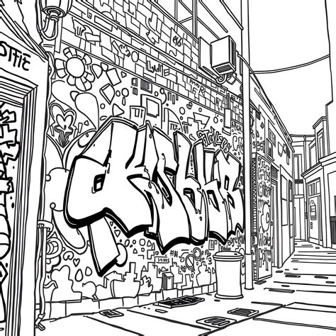 Urban Coloring Pages