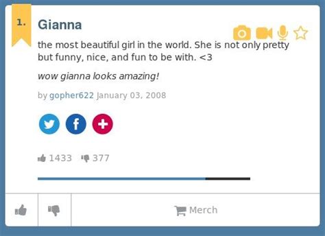 Urban Dictionary: Gianne