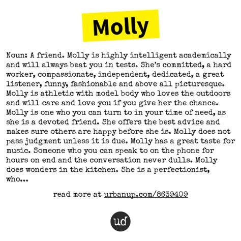 Urban Dictionary: Molly