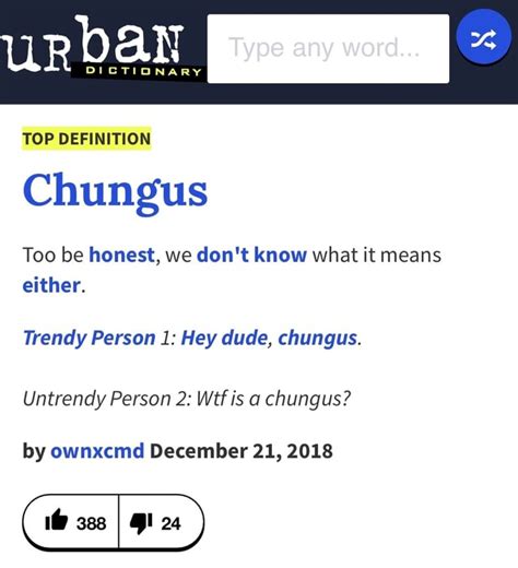 Urban Dictionary: cungus