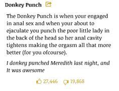 Urban Dictionary: donkey punch