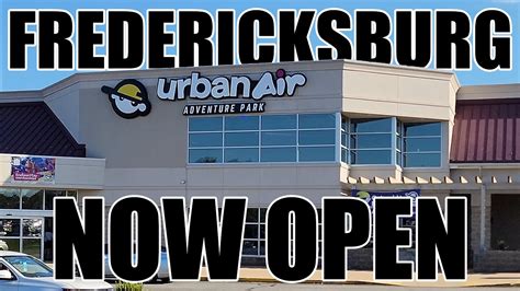 Urban air fredericksburg. Specialties: Urban Air Adventure Park is much more than a trampoline park. If you're looking for the best year-round indoor attractions in the Frederick area, Urban Air is the perfect place. With new adventures behind every corner, we are the ultimate indoor playground for your entire family. Take your kid's birthday party to the next level or … 