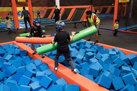 Urban Air's indoor adventure park is a destination for the whole family with adventures for all ages, come see us in Mansfield, TX! ... TRAMPOLINE & ADVENTURE PARK. Regular Open Play Hours. MONDAY. 4:00 pm - 8:00 pm. TUESDAY. 4:00 pm - 8:00 pm. WEDNESDAY. 4:00 pm - 8:00 pm. THURSDAY. 4:00 pm - 8:00 pm. FRIDAY.. 