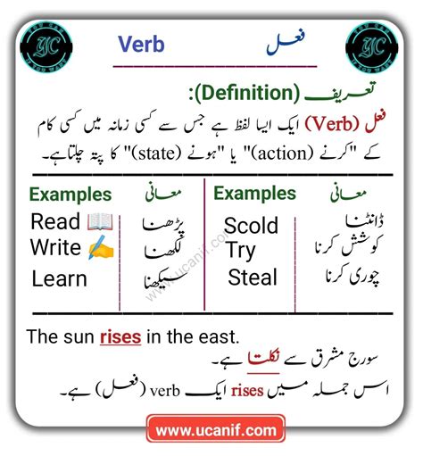 Urdu definition meaning