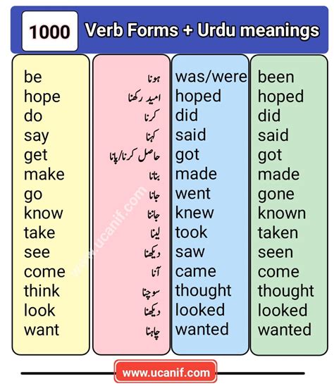 Urdu meaning