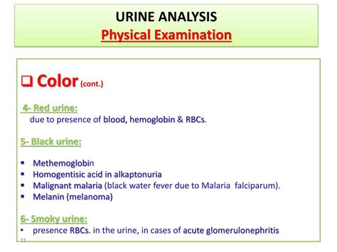Urine analysis PPT SlideShare.