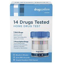 These tests usually contain a sample collection cup, the drug test (it may be test strips, a test card, a test cassette, or other method for testing the urine), and an instruction leaflet or booklet.. 