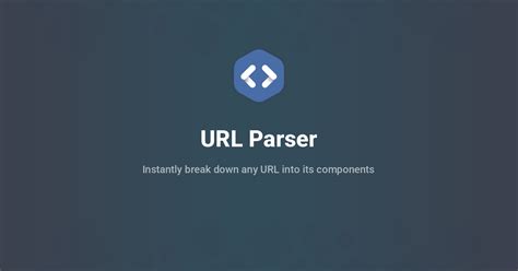 Url parameter parser.  Parse and analyze URLs with our free online URL Pa...