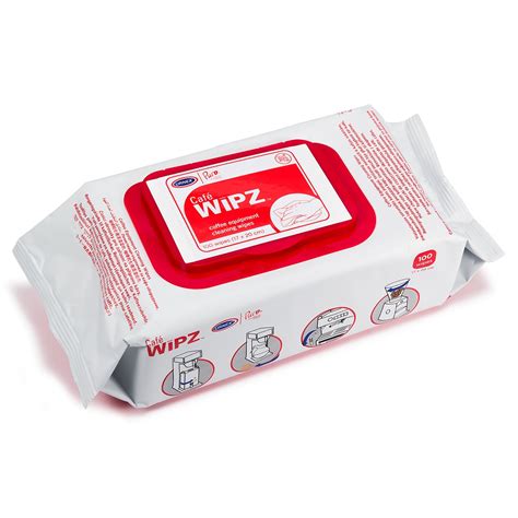 Urnex Café Wipz Coffee Equipment Cleaning Wipes