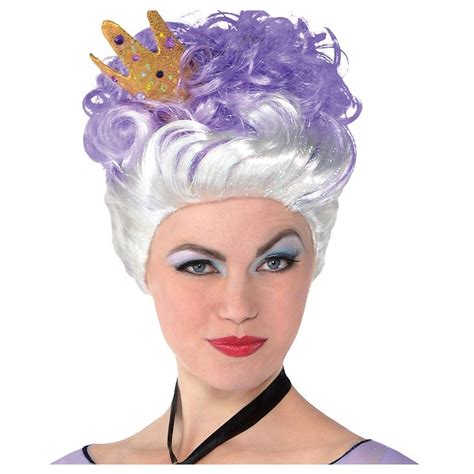 Aug 10, 2023 · Morvally Ursula Wig Silver Grey Anime Short Layered Cosplay Costume Halloween Wig for Adult. $40.79. 5.0. Features: Custom designed: perfect for an ursula costume, you need style the wig into your liking. Occasion: this ursula wig can be used for comic con, cosplay, halloween, costume party, carnival or just for fun. .