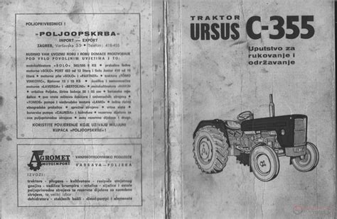Ursus c 355 c355 tractor taller manual de servicio reparación. - Ge side by refrigerator troubleshooting guide.