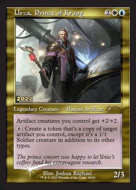 Urza, Prince of Kroog - 30th Anniversary Promos - Magic the …