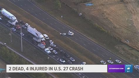 Us 27 accident today live. .  ...