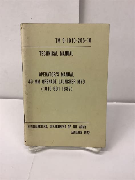 Us army special forces technical manual tm 9 1010 205 24 40 mm grenade launcher m79 1972. - Ati leadership practice b test answers.