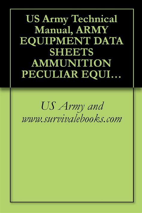 Us army technical manual army equipment data sheets ammunition peculiar. - Hyundai raupenbagger r210 220lc 7h service handbuch.