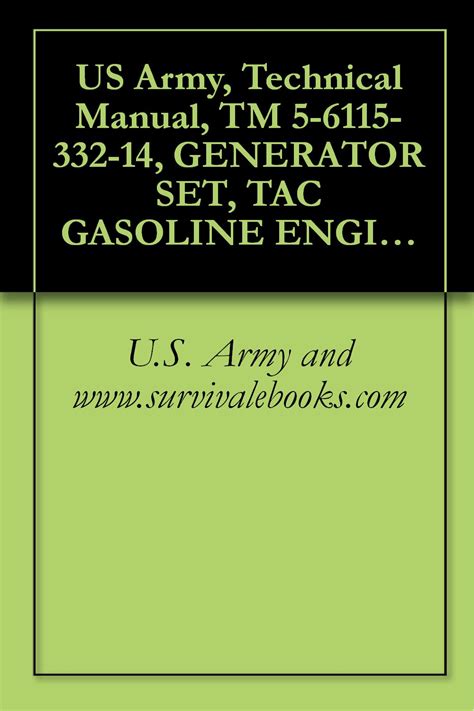 Us army technical manual tm 5 6115 332 14 generator. - Spis ksiazek przestarzalych w bibliotekach publicznych.