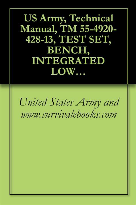 Us army technical manual tm 55 4920 428 13 test. - Weiss ratings guide to bond and money market mutual funds by weiss ratings inc.